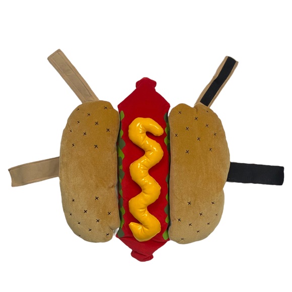 Hot Dog Halloween Costume For Dogs Size Medium - Picture 3 of 12